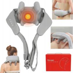 HEATING FUNCTION NECK MASSAGER 360° ROTATING