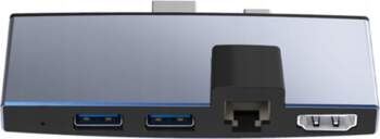 HUB Adapter with Ethernet and USB-C