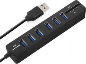 HUB SPLITTER ADAPTER 6X USB CARD