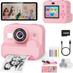 INSTANT CAMERA FOR CHILDREN PRINTER WITH