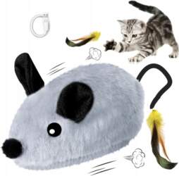 INTERACTIVE CAT TOY MOUSE ELECTRONIC MOVING