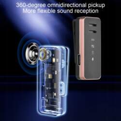 Lavalier Mini Wireless Microphone For Mobile