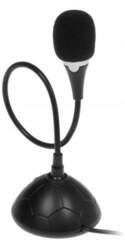 Media-tech microphone stand flexible arm switch