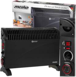 Mesko ELECTRIC CONVECTOR HEATER APRON TIMER