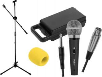 Microphone Stand Kit with Dynamic Microphone