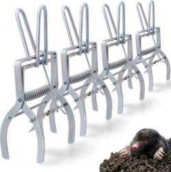 MOLE TRAP 4 Pieces Molefish Molecatcher