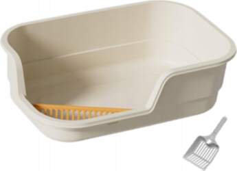 Open Top Cat Litter Box Anti