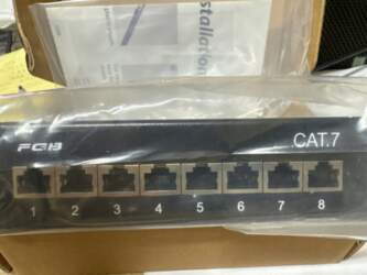 Patch panel FGB CAT 7 field