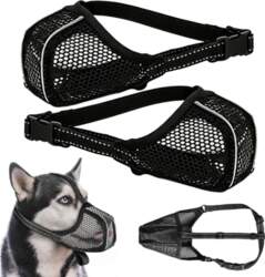 PHYSIOLOGICAL MUZZLE FOR DOG ADJUSTABLE LIGHTWEIGHT