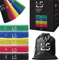 Resistance Rubbers for Exercise Set of