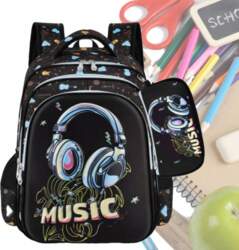 School backpack for grades 1 to