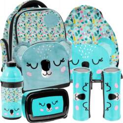 SCHOOL SET PASO KOALA BACKPACK PLUSH
