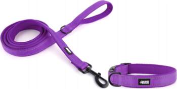 Set leash and collar set for