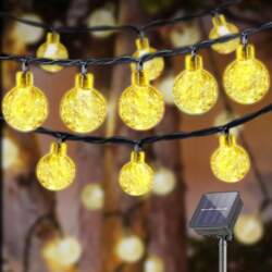 SOLAR LIGHT CHAIN 40 LEDS 10M