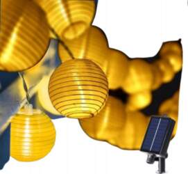 SOLAR LIGHTS LED LIGHT CORD LIGHT