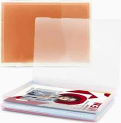 STORAGE BOXES A4 CLEAR PLASTIC SET