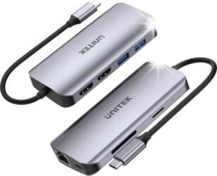 Unitek active hub USB-C 5Gbps, 2x
