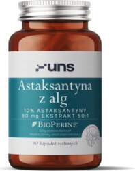 UNS ASTAXANTHIN FROM ALGAE + BIOPERINE