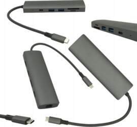 USB-C Hub SD MicroSD Reader for