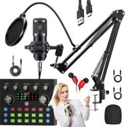 USB CONDENSER MICROPHONE FOR STUDIO GAMING