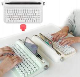 VINTAGE BLUETOOTH KEYBOARD 86 KEYS WIRELESS