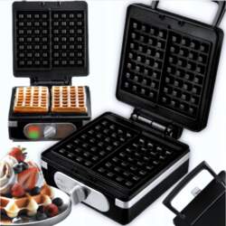 WAFFLE IRON 2000W FOR 2 LARGE