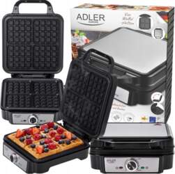Waffle Iron For 4 Large Crispy