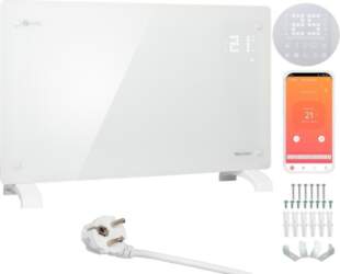 Warmtec Electric Glass Convector Programmable Timer