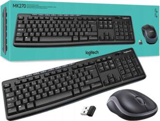 Wireless keyboard and mouse set Logitech