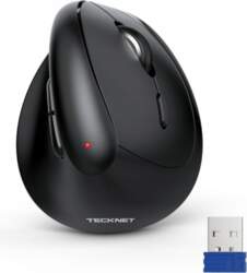 WIRELESS MOUSE VERTICAL MINI ERGONOMIC OPTICAL