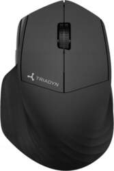 Wireless Office Mouse Triadyn GREIP Black