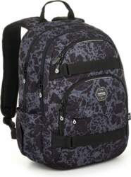 Youth backpack with grey pattern Topgal