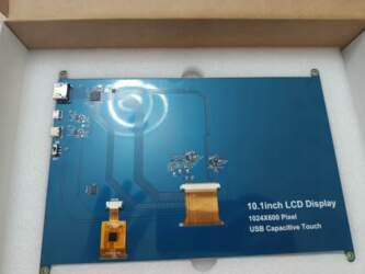 10,1" touchscreen monitor for Raspberry