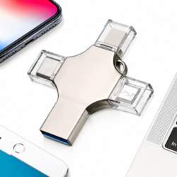 4 IN 1 USB MEMORY SILVER