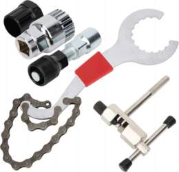 5in1 BICYCLE TOOL SET SUPPORT CRANK