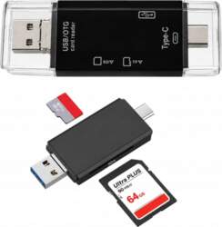 5in1 SD MicroSD USB TYPE-C MicroUSB