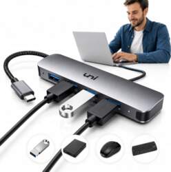Adapter Splitter For Laptop PC UNI