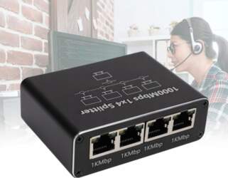 Adapter splitter mini Switch splitter LAN