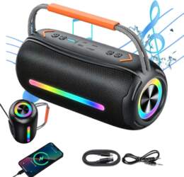 Bedee Mini Speaker Wireless Rechargeable Column