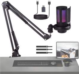 Bedee RGB MICROPHONE FOR GAMING COMPUTER