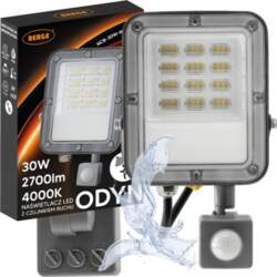Berge Halogen LED With Motion Sensor