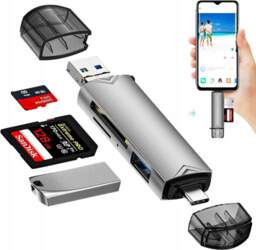 CARD READER MEMORY ADAPTER USB-C SD