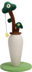 Cat scratcher interactive claw grinding tree