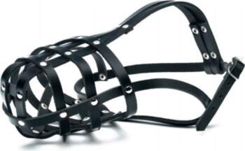 Chaba Leather muzzle for dog 3