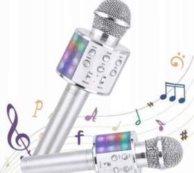 Craft & Magic SILVER KARAOKE MICROPHONE