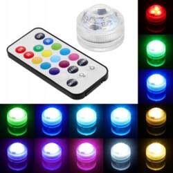 DECORATIVE UNDERWATER LED LIGHTS WITH REMOTE