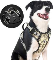 Dog Harness Breathable Reflective Adjustable Size