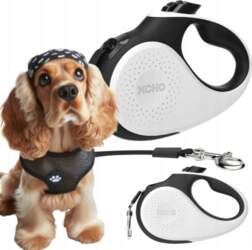 DOG LEASH automatic RETRACTABLE TAPE lock