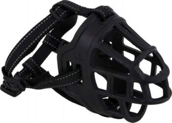 Dog muzzle Rubber Elastic Physiological Adjustable