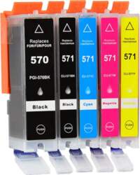 EMB 5Pack Inks for CANON PGI-570
